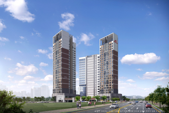 힐스테이트 동탄 르센텀 투시도